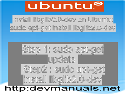 Install libglib2.0-dev on Ubuntu: sudo apt-get install libglib2.0-dev