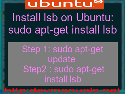 Install lsb on Ubuntu: sudo apt-get install lsb