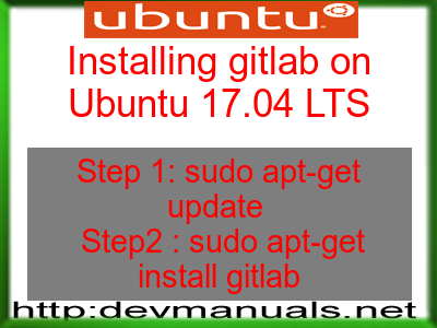 Installing gitlab on Ubuntu 17.04 LTS