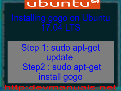 Installing gogo on Ubuntu 17.04 LTS