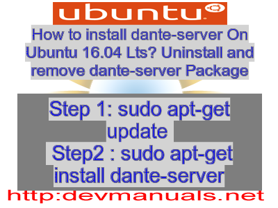 Installation and Configuration of Dante on Debian/Ubuntu with `apt