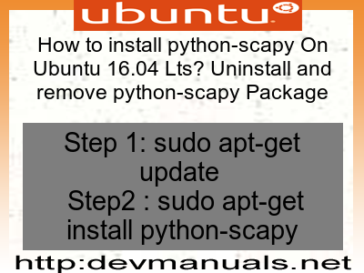 python scapy install windows