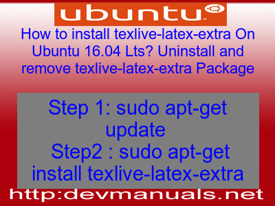 Latex Ubuntu