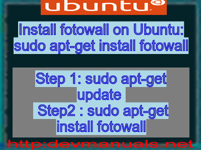 Install fotowall on Ubuntu: sudo apt-get install fotowall