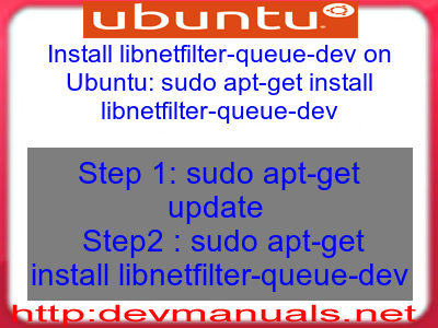 Install libnetfilter-queue-dev on Ubuntu: sudo apt-get install libnetfilter-queue-dev