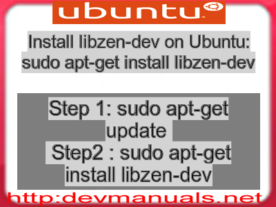 Install libzen-dev on Ubuntu: sudo apt-get install libzen-dev