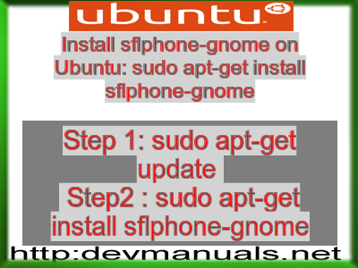 Install sflphone-gnome on Ubuntu: sudo apt-get install sflphone-gnome